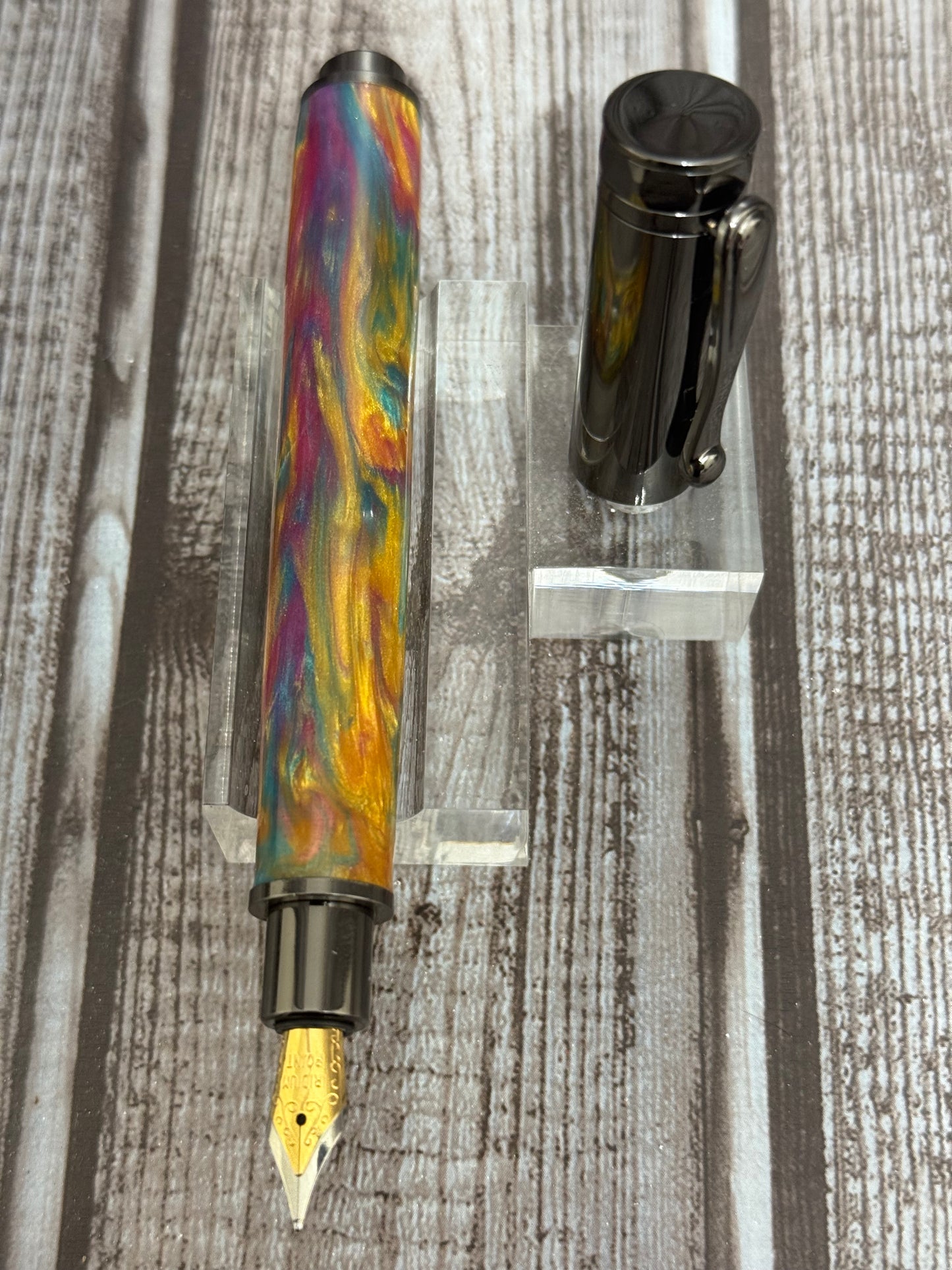 Tie Dye Zen Fountain Pen