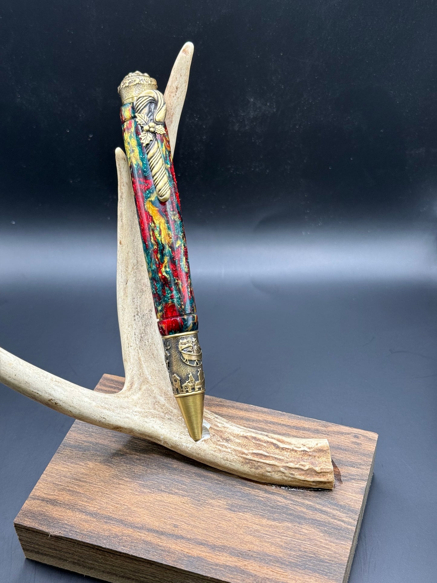 Christmas Candy Cane pen