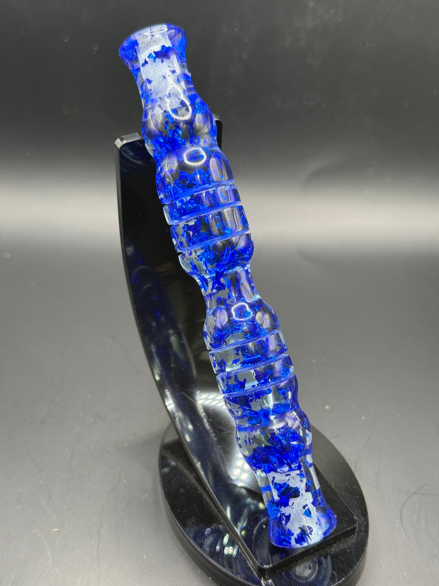 Clear with Blue inside