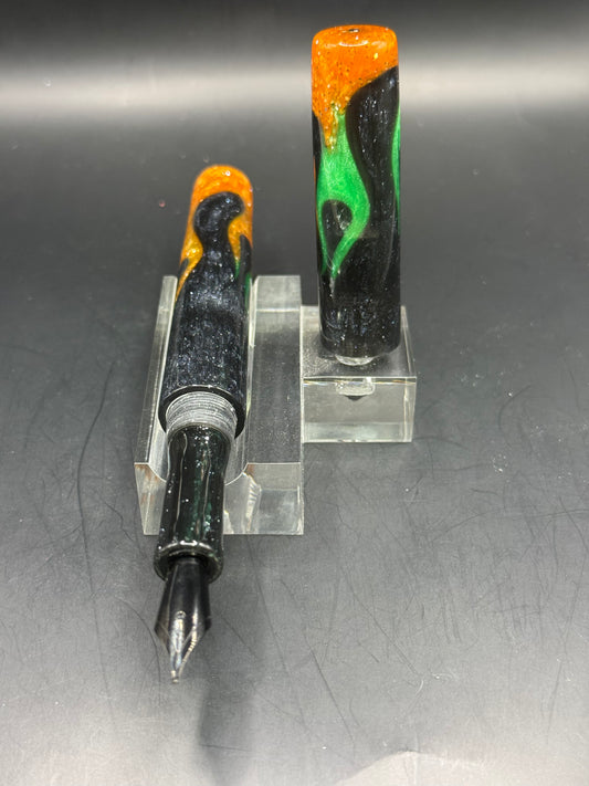 Flames Fountain Pen