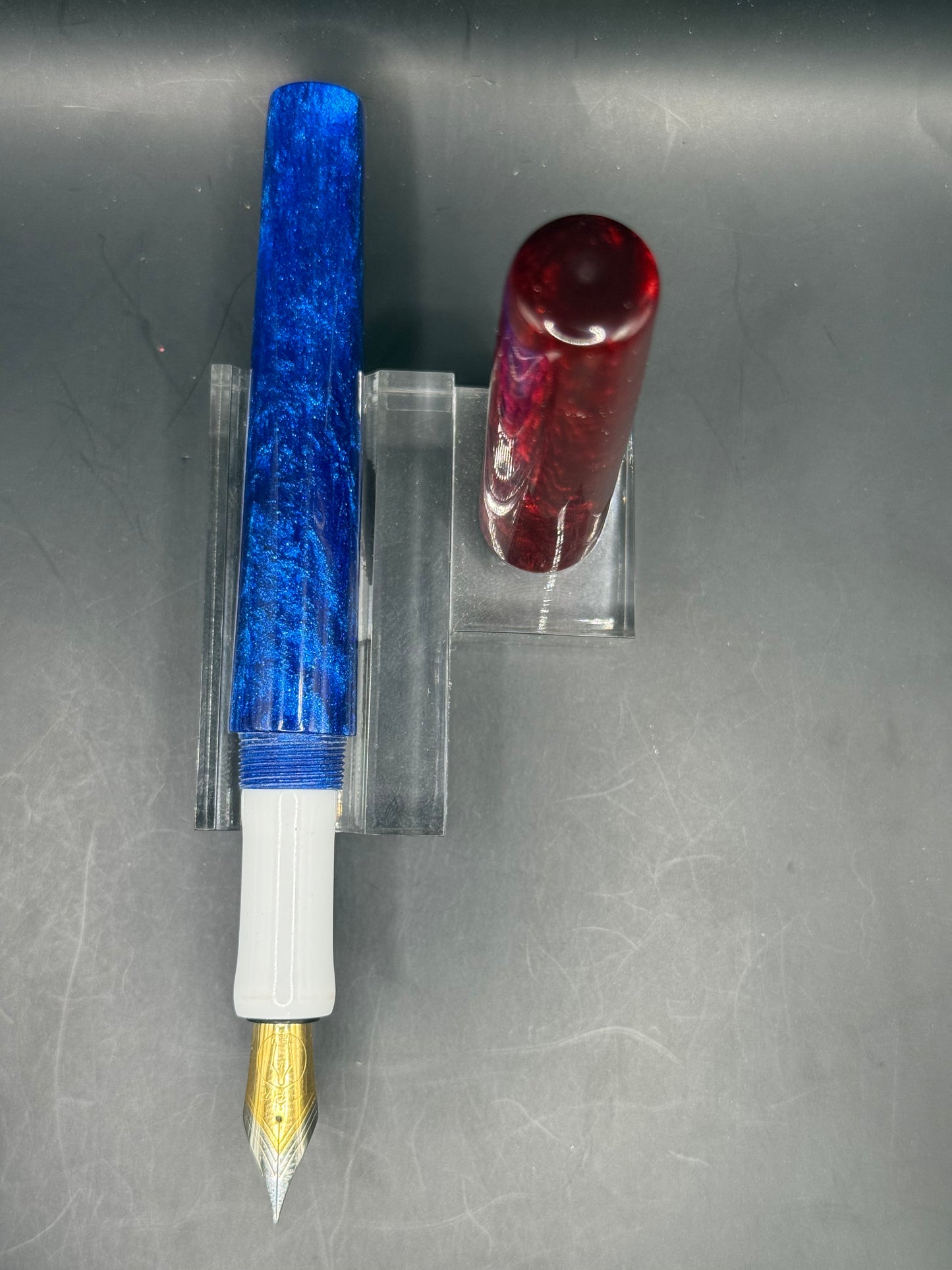 Red, White, and Blue Fountain Pen
