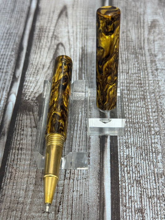 Golden Chocolate Apollo Rollerball Pen