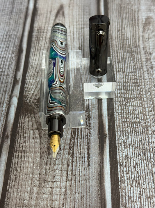 Jeep Fordite Magnetic Cap Zen Pen