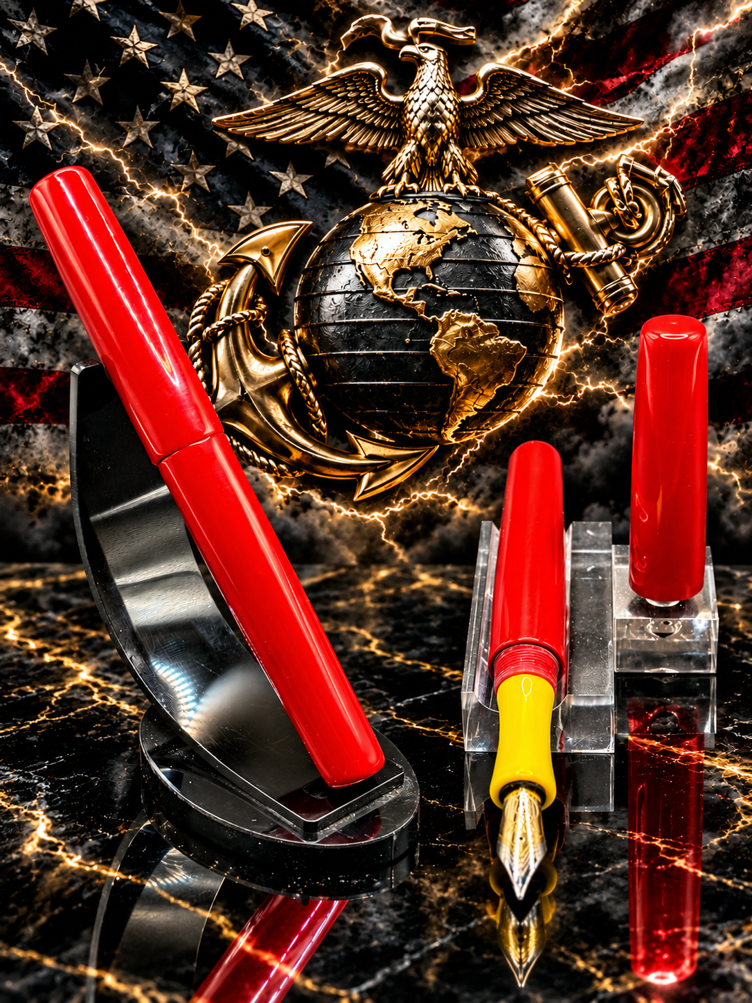 Marine Corps Vibes fountain pen