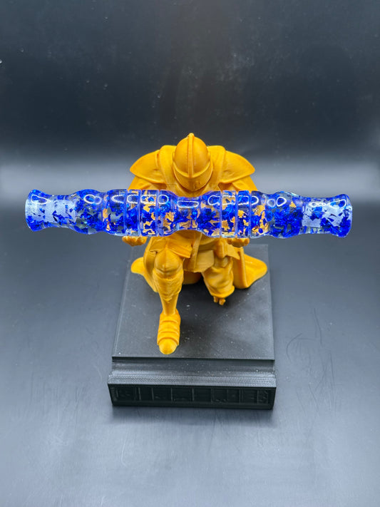 Clear with Blue inside